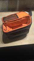 Sacoche appareil photo noir orange, usage courant