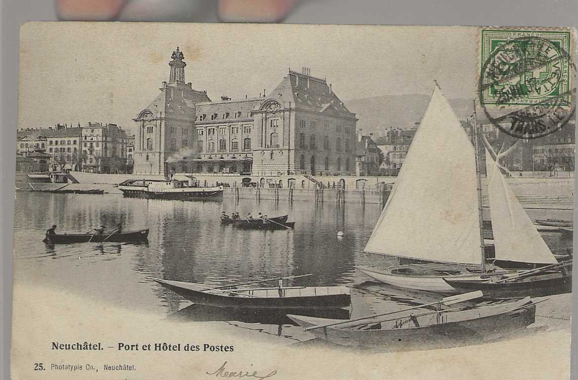 Cartoline postali: carte postale Neuchâtel – Usato da Sorvilier venduto da carose01