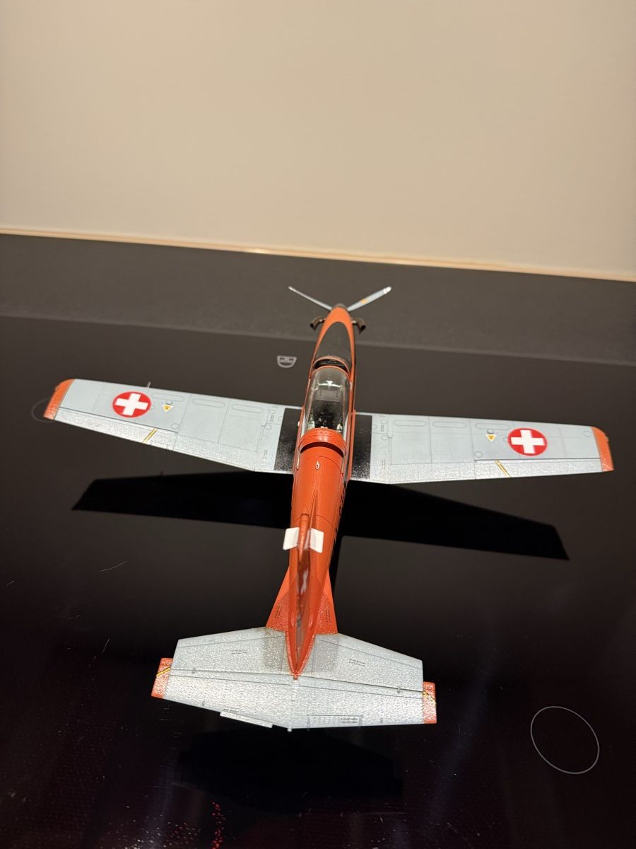 Schweizer Armee Modellbausätze & Standmodelle: 1/32 PC-7 Turbotrainer CH-Luftwaffe – Neu (gemäss Beschreibung) aus Ueken von ming-wing 5