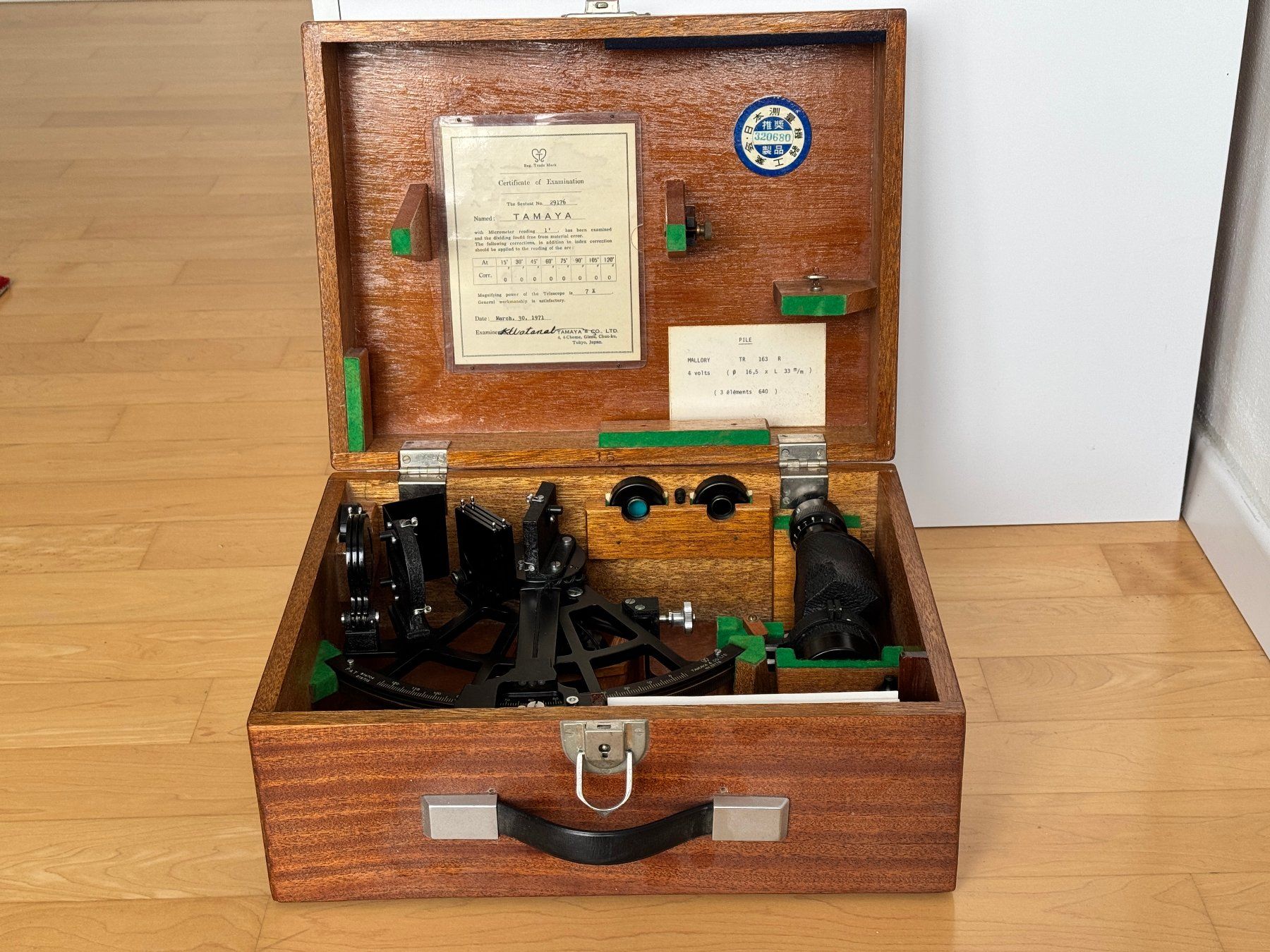 Navigatori: Marine Sextant Tamaya – Usato da Greifensee venduto da Deanox 8