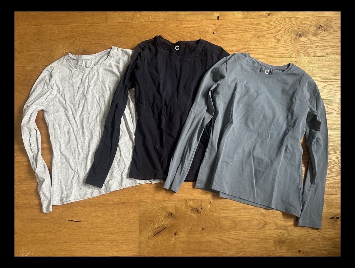 Pullover & Sweatshirts: Langarmshirt-Set – Gebraucht aus Brütten von Estuenggi