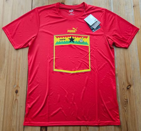 Ghana Trainingsshirt NEU Puma Gr L Fussball Afrika Trikot