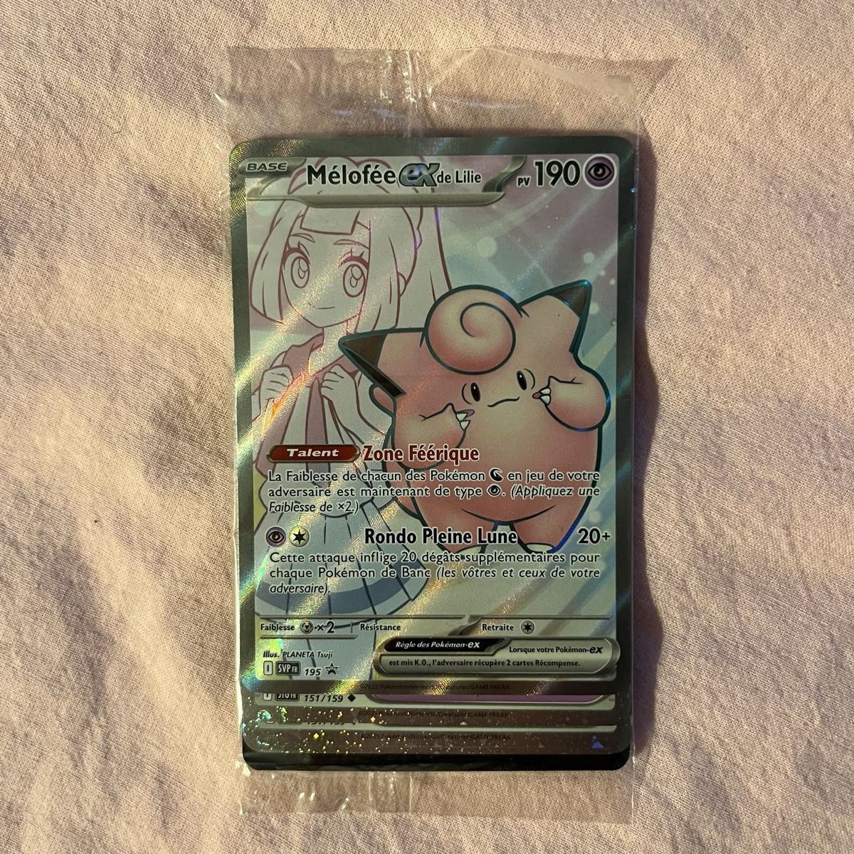Pokémon Carte collezionabili: Mélofée de Lilie ex Promo Scellée FR – Nuovo e nell'imballaggio originale da Le Grand-Saconnex venduto da Koko.hime_