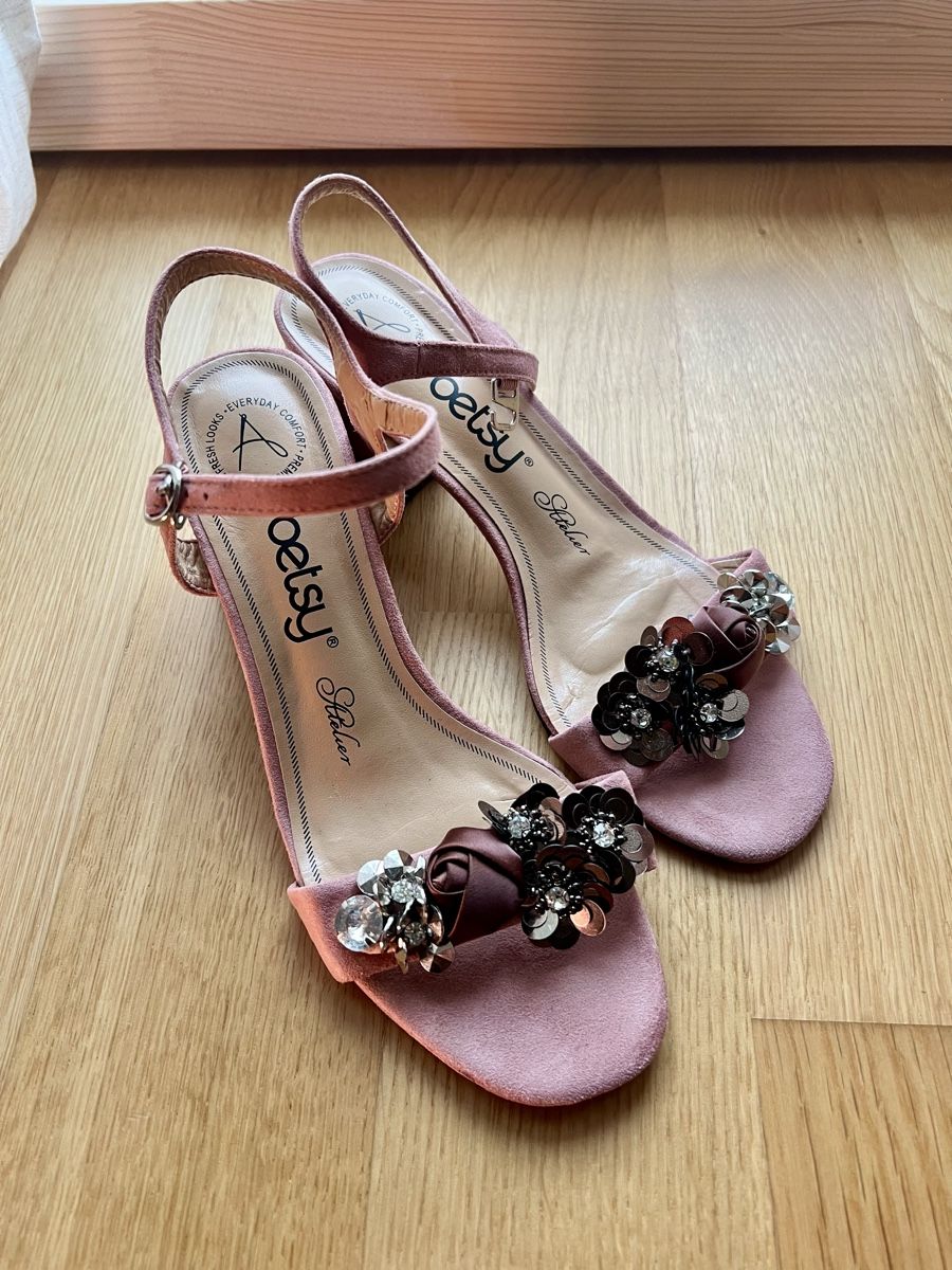 Scarpe da donna: Betsy Pink Sandals, EU 39 – Usato da Bern venduto da RussianDoll 1