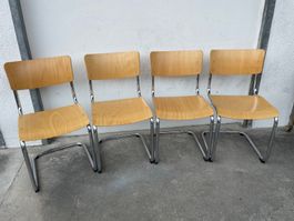 10 x Thonet S43 von Mart Stam Freischwinger Bauhaus