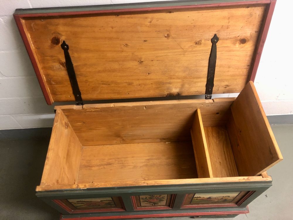 Alte Appenzeller Truhe handbemalt (Gebraucht) in Kloten für CHF 250 ...