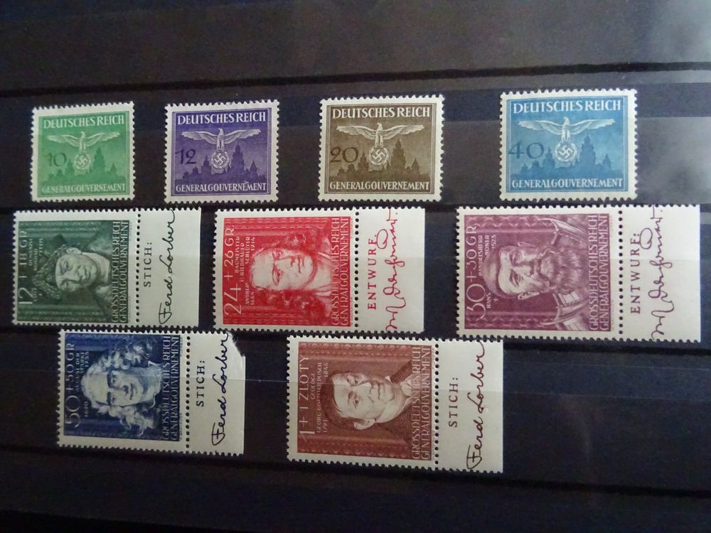 Deutsches Reich 1939 Generalgouvernement kleine Sammlung ** Kaufen