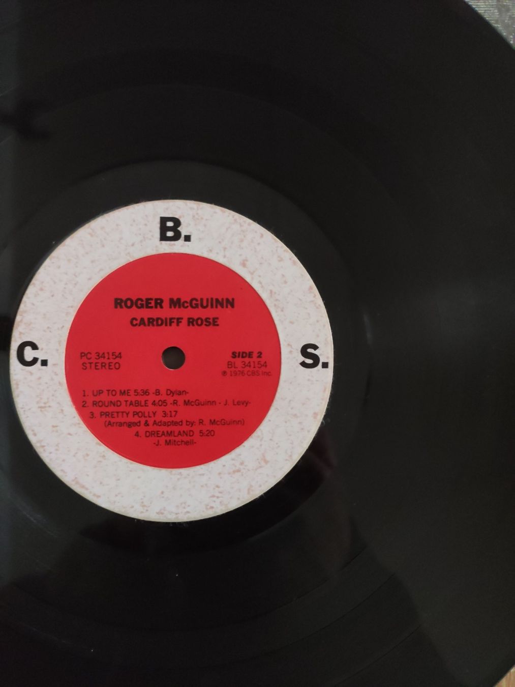 Dischi in vinile: Roger McGuinn Cardiff Rose – Usato da Zürich venduto da hugolitto 1