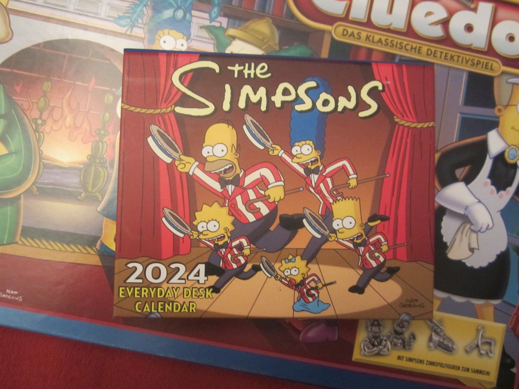 Fumetti: Simpsons Cluedo + Kalender 2024 Brettspiel Comic – Nuovo (secondo la descrizione) da Volketswil venduto da nemo2000 1