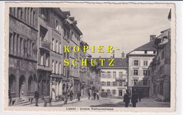 Liestal - Untere Rathausstrasse (belebt)  /bq