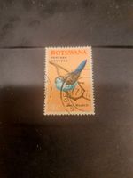 Timbre rare du Botswana, Oiseau "Blue Waxbill" - 49 Car.