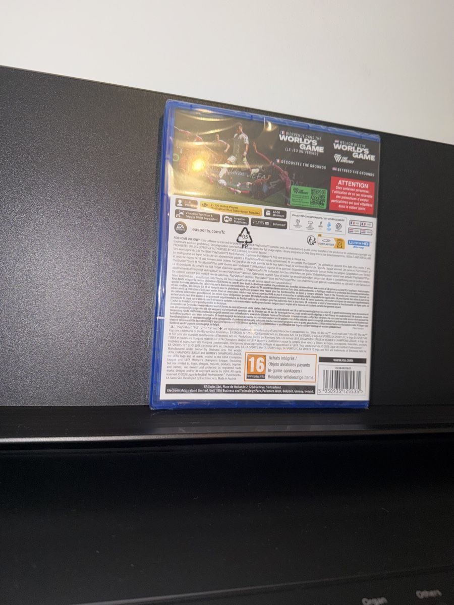 Sony Giochi: Fc 27 scellé  – Nuovo e nell'imballaggio originale da Bernex venduto da pre_hbr2 1