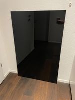 Magnetwand schwarz hochglanz 100cm x 65cm