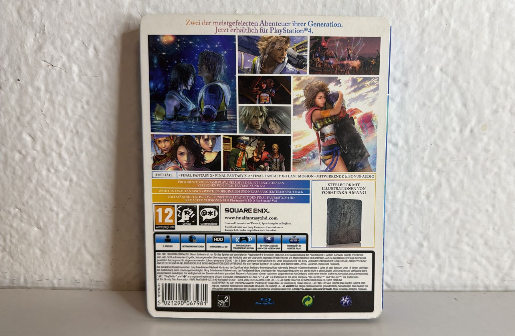 Spiele: Final Fantasy X/X-2 HD Remaster Limited Edition PS4 – Gebraucht aus Ehrendingen von lax21 1