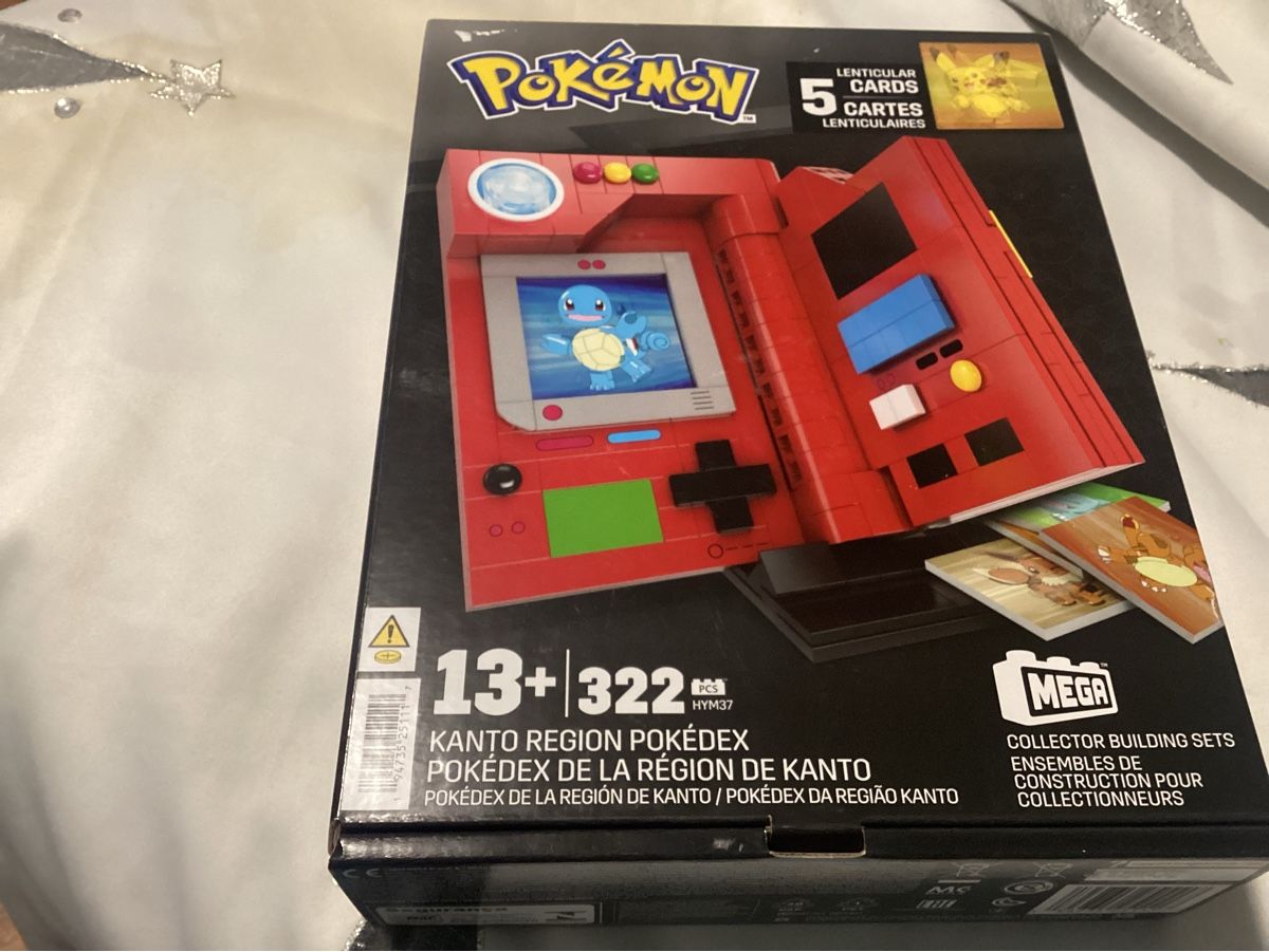 Pokémon Giocattoli: POKEMON BAUSTEINE MEGA  KANTO POKEDEX – Usato da Münchenstein venduto da NoSu98