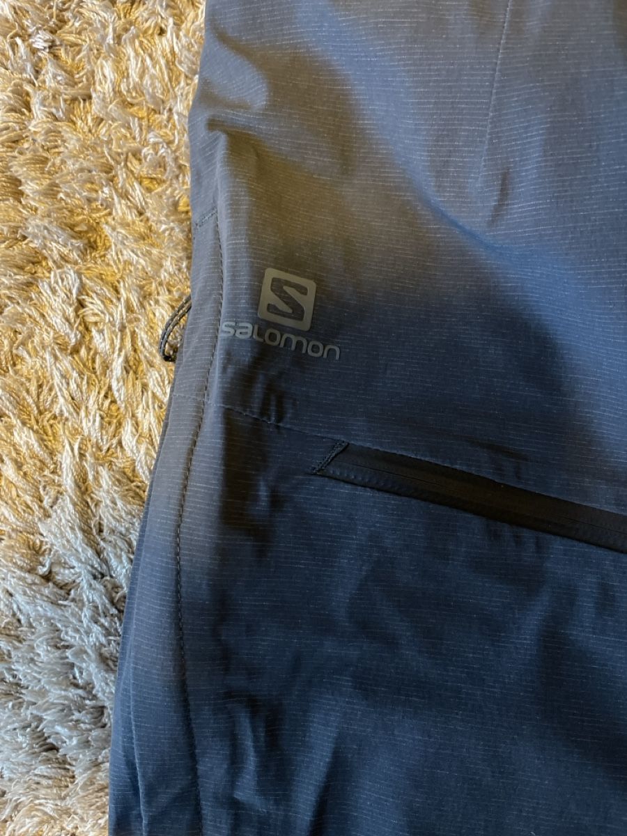 Salomon Pantaloni: Salomon Skihose grau Grösse L – Nuovo (secondo la descrizione) da Unterkulm venduto da AnoliOccasion 1