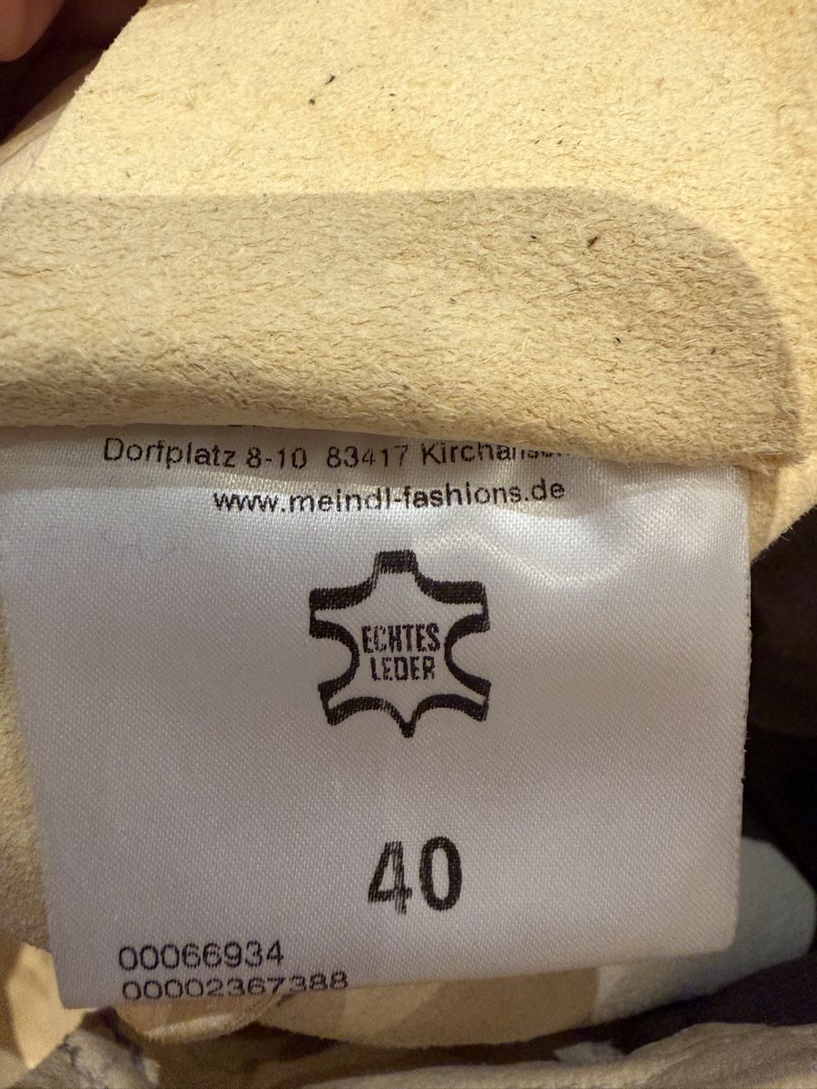 Meindl Pantaloni: Damen Meindl Hirschlederhose Gr. 40 – Usato da Kilchberg ZH venduto da Lisavivienne 8