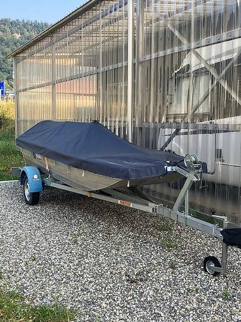 Boote: Aluflachbodenboot mit Anhänger – Gebraucht aus Aarburg von jemi63 4