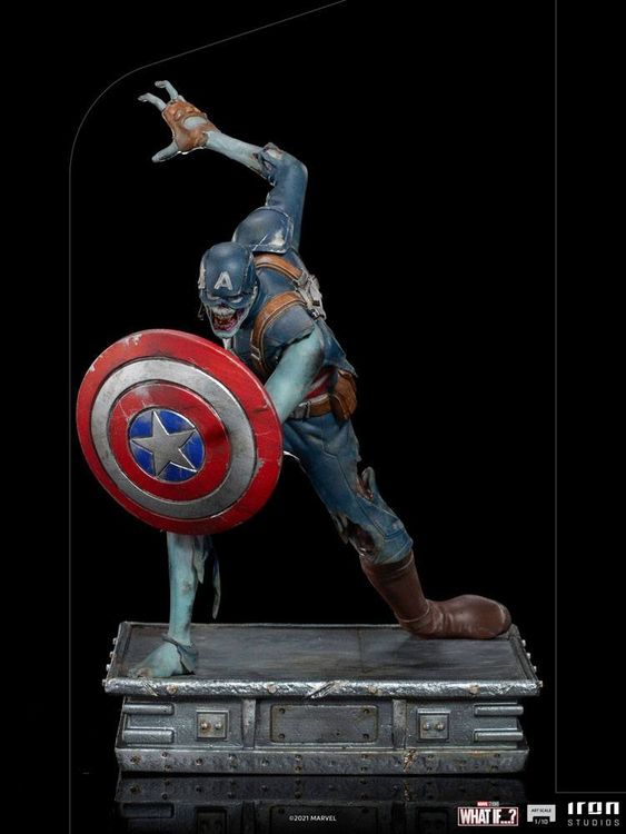 Painting a 1/4 scale Captain America statue from Fandom Collectibles