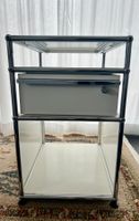 USM Korpus kleines Regal weiss Bürokorpus