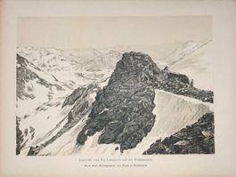 Piz Languard Tonlithographie