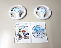 😎Mario Kart mit 2 Lenkrad Original Wii Rennspass garantiert