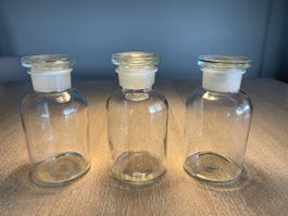 3 Apotheker -Gläser
