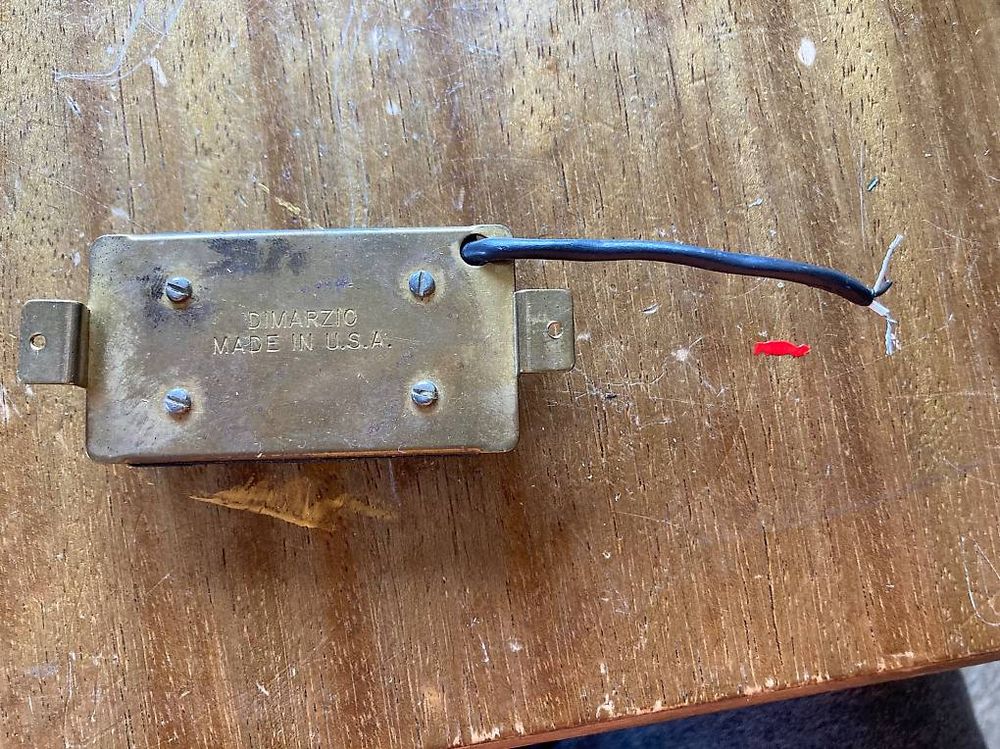 Dimarzio Musikinstrumente: Vintage 1978-1980 DiMarzio Super Distortion pickup – Gebraucht aus Bern von Horsesounds 1