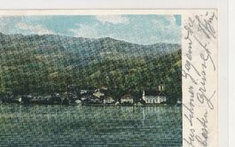 Gersau - vom See Litho + 1903