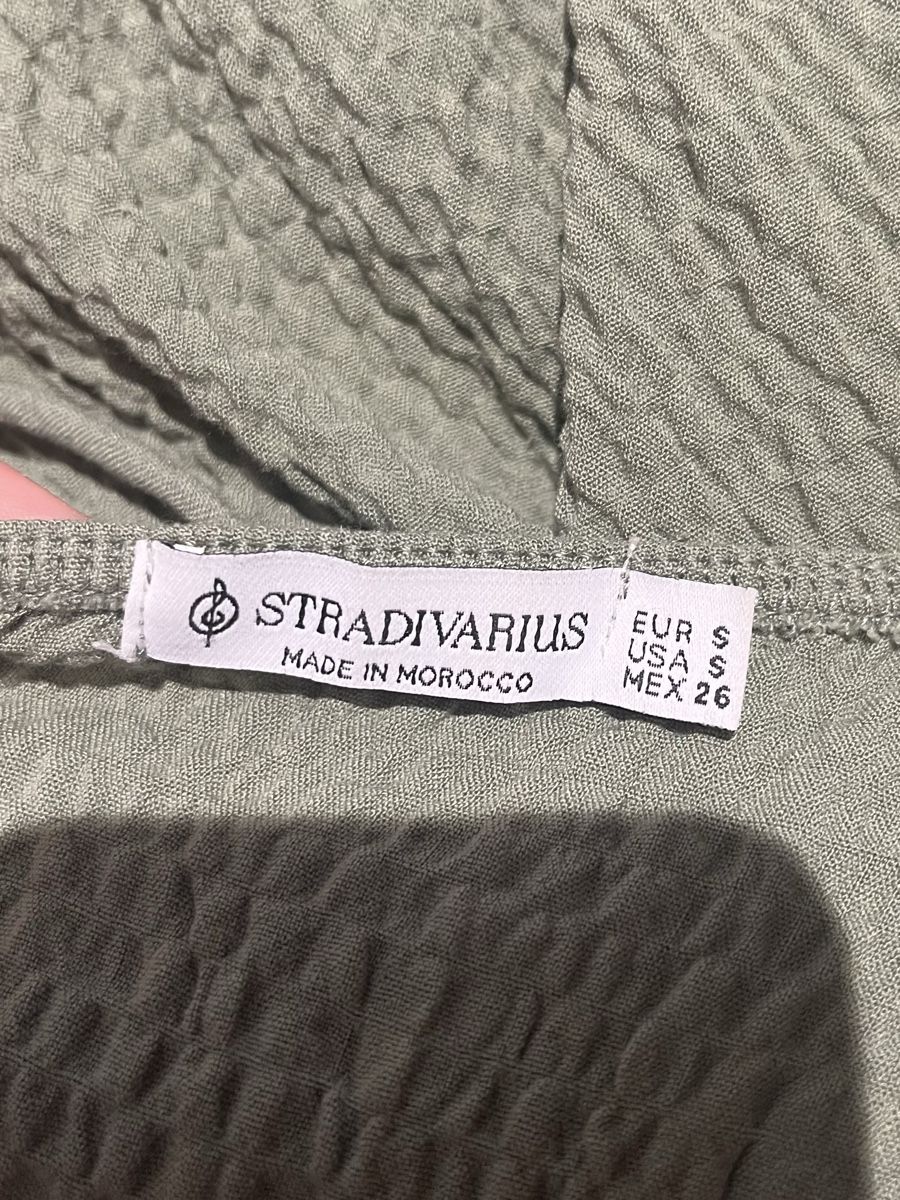 Stradivarius Kleider: Kleid Stradivarius hellgrün Grösse S  – Gebraucht aus Malters von ann_n9nw 2