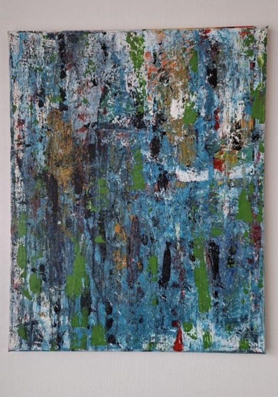 Gemälde: Gemälde Abstrakt handmade 40×50 – Neu (gemäss Beschreibung) aus Riehen von Steinbock1970