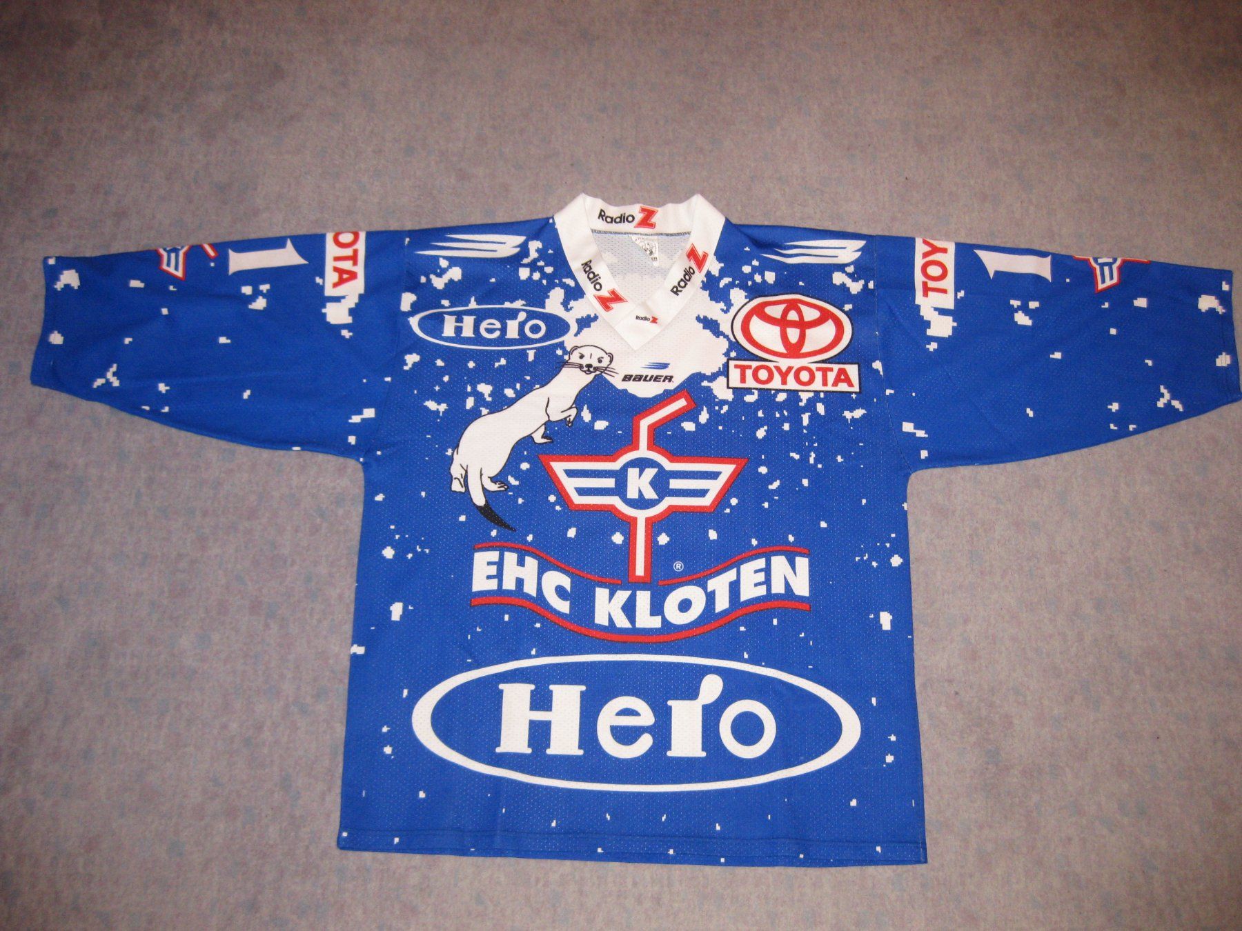 Canottiere & Pantaloni: EHC Kloten Trikot – Usato da Dussnang venduto da Masterkimmo33