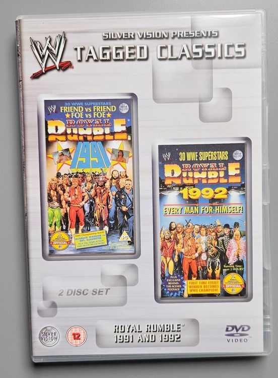 WWE Tagged Classics Royal Rumble 1991 + 1992 2 DVD WWF WCW (Gebraucht ...