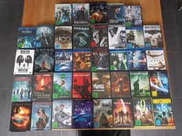 37 Science-fiction Filme blu-ray / dvd‘s