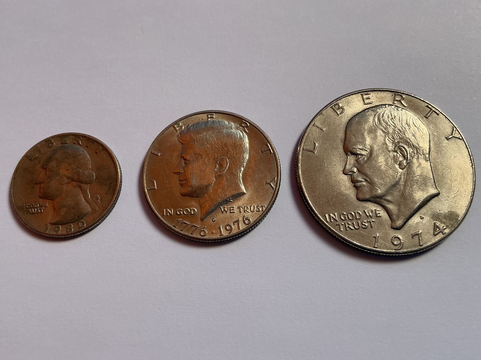 Toutes les monnaies: Dollar usa, 3 pièces – D'occasion à Nidau par california290309 1