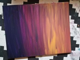 Handgemaltes Acrylbild auf Leinwand (neu)