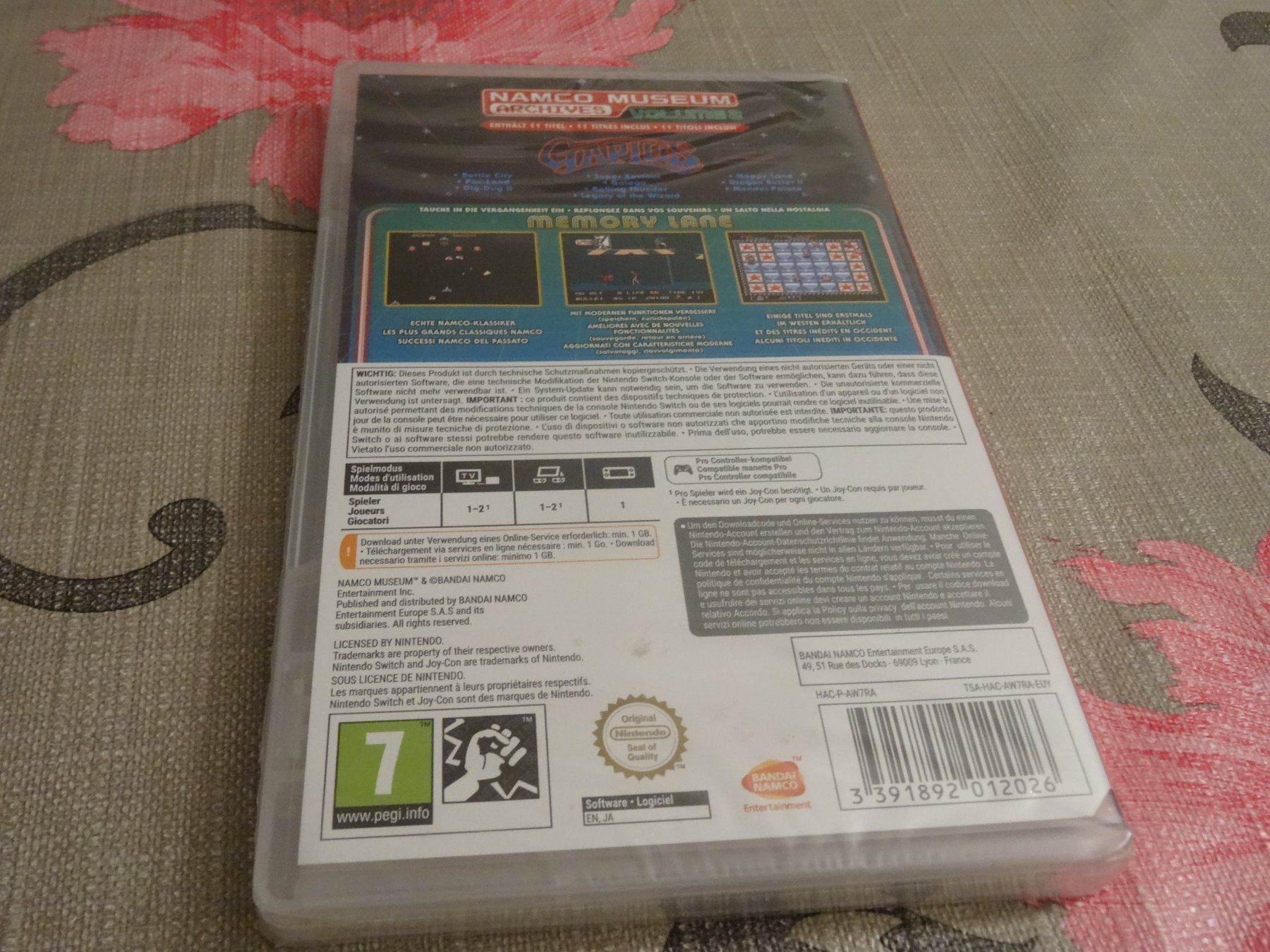 Nintendo Giochi: Namco Museum Archives Vol. 2 - Nintendo Switch, NEUWARE – Nuovo e nell'imballaggio originale da Olten venduto da Disc-Ausverkauf 1