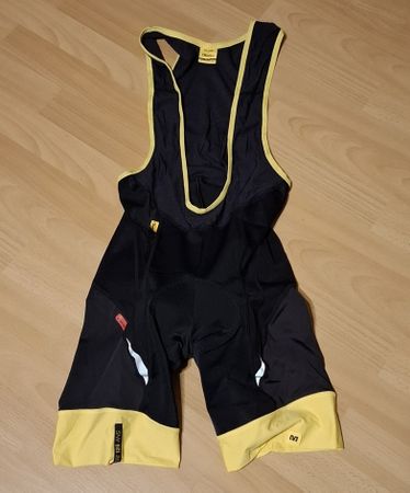 Velohose Mavic 125 Jahre Edition schwarz gelb gebraucht