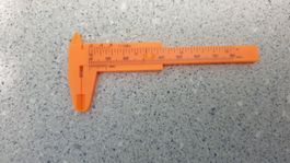 Schiebelehre (orange)