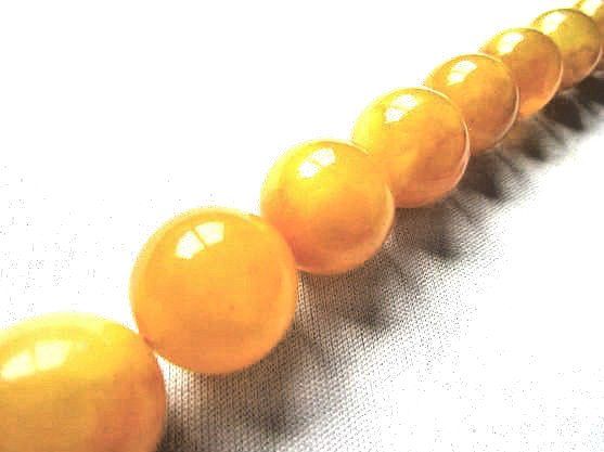 Catenine: Oliven-Bernsteinkette Farbe Butterscotch ca.76g - Länge 55cm – Nuovo (secondo la descrizione) da Sylt venduto da elizan 5