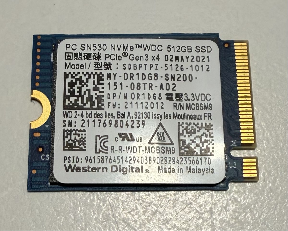 Western Digital Dischi rigidi: WD SN530 512GB SSD – Usato da Pfäffikon SZ venduto da cha_lh26