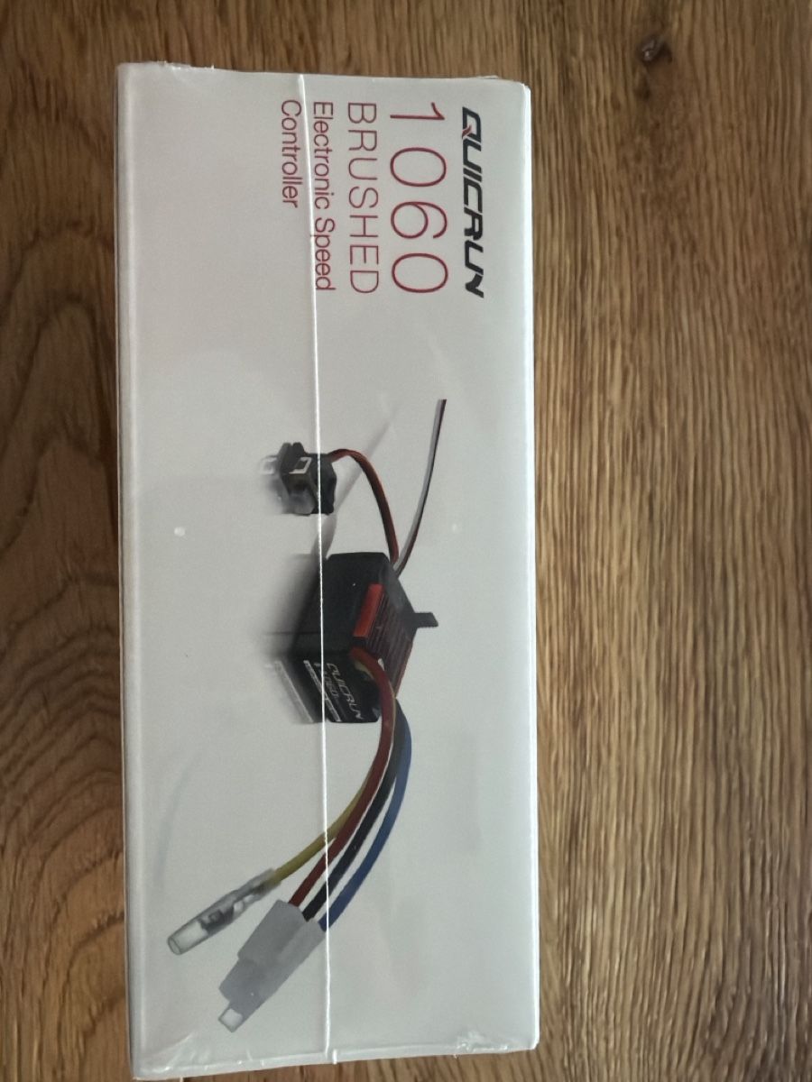 Hobbywing Modellismo RC: Hobbywing Quicrun 1060 Brushed ESC neu – Nuovo e nell'imballaggio originale da Egolzwil venduto da Jrg2005privat 1