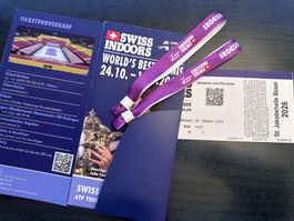 2 Top-Tickets Swiss Indoors Basel 2026 – inkl. VIP Access!