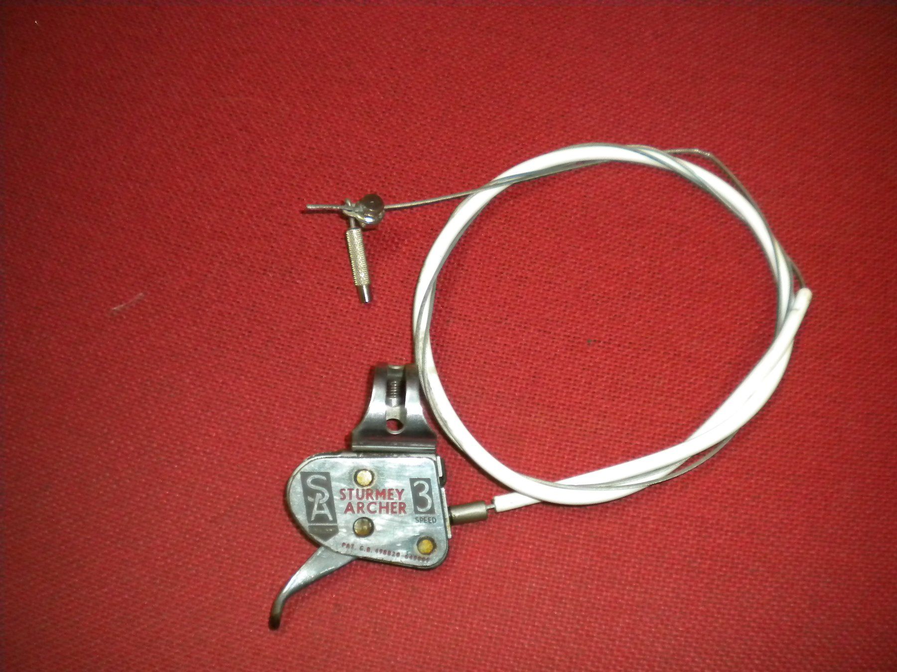 Pezzi di ricambio: Oldtimer "Sturmey Archer" Schalthebel mit Kabel Versand OK. – Usato da Spreitenbach venduto da Nanika