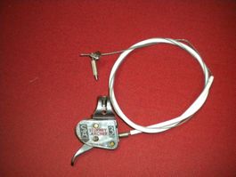 Oldtimer "Sturmey Archer" Schalthebel mit Kabel Versand OK.