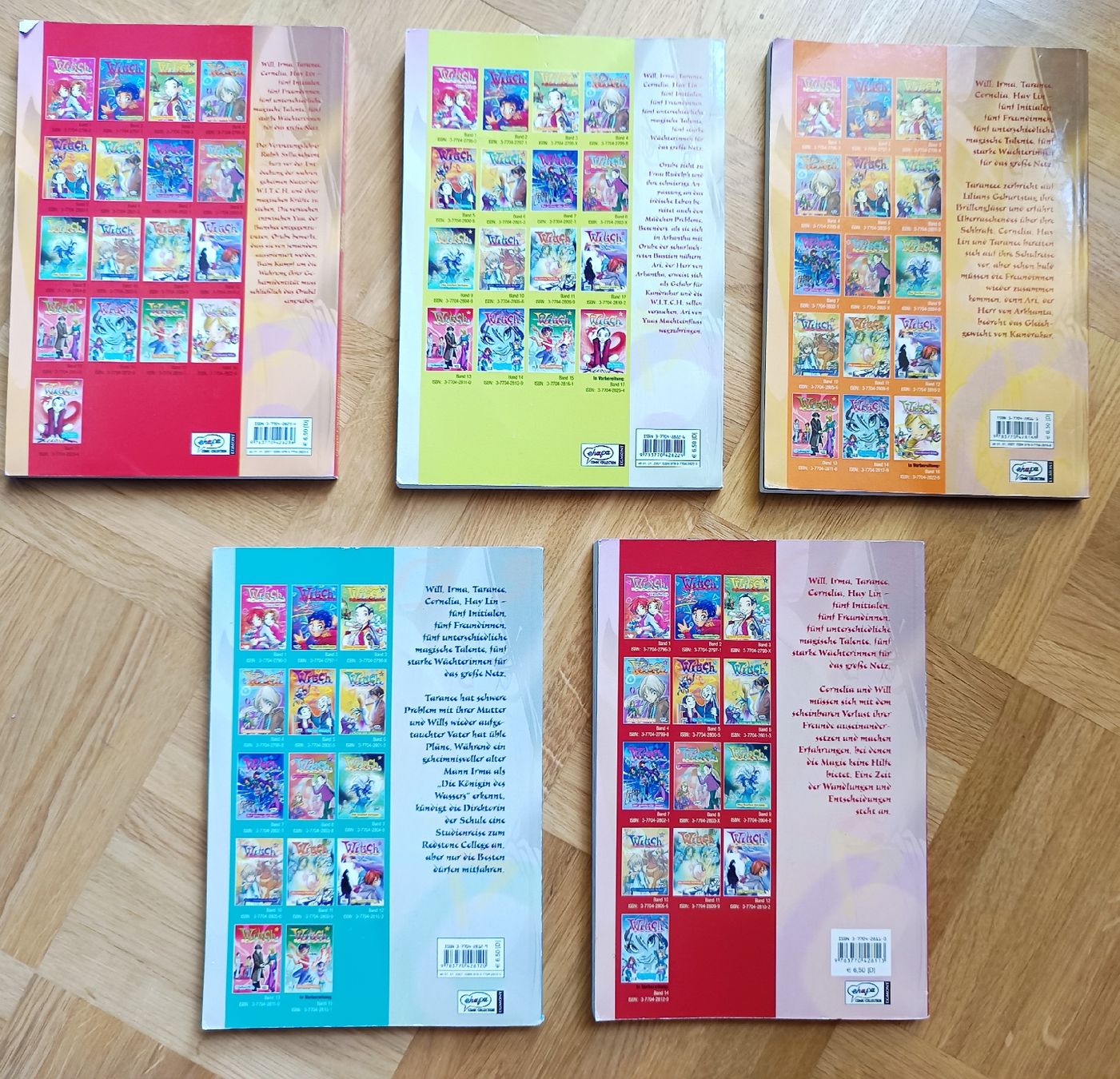 Comics: W.I.T.C.H. Band 13-17 – Gebraucht aus Basel von Saellyria 1
