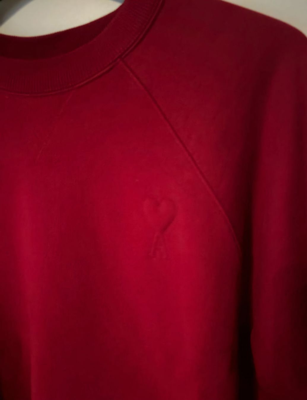 Maglioni & Felpe: AMI Paris Sweater Gr. S Rot  – Usato da Hagendorn venduto da mar_b8zk 5