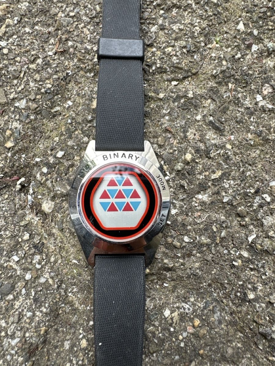 Orologi: Ausgefallene Binary Uhr - Ein echter Hingucker! Rarität! – Usato da Nidau venduto da sarah_sfi 1