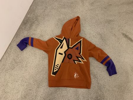 NHL Youth Hoodie Gr L (14-16) Fox Print / Arizona Coyotes