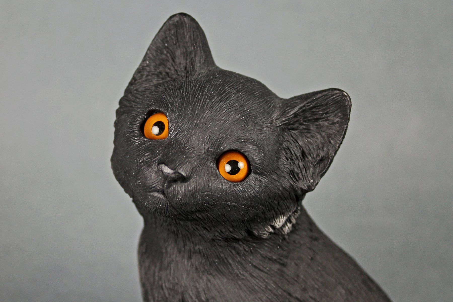 Figuren: SANDICAST wunderhübsche lebensechte schwarze Katze #218 BRUE – Gebraucht aus Bern von Maurveinerice 6